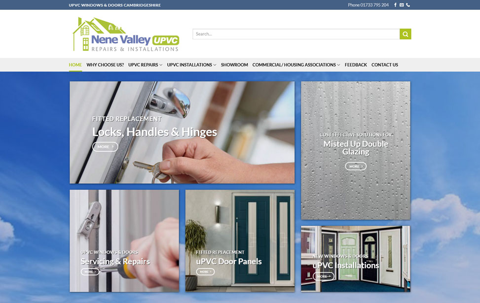 uPVC Repairs & Installations website